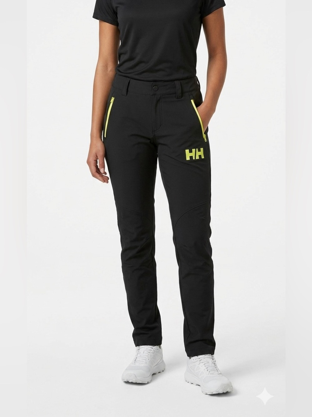 Helly Hansen Performance Pants Black/Yellow Size Small Unisex